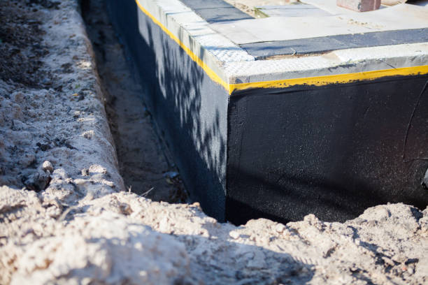 Professional Basement Waterproofing technician working in Valley Lee, MD